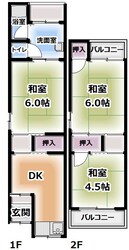 石原町貸家の物件間取画像